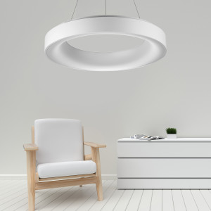 AZzardo Sovana 55 White Dimmable - Pendant - AZZardo-lighting.co.uk